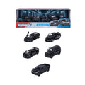 Set of 5 Licensed Majorette Diecast Cars (Black Edition) -  Bugatti Chiron Pur Sport, Lamborghini Sián FKP 37, Toyota GR Supra, Land Rover Defender 90, GMC Hummer EV
