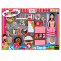 Kidz Creation My Kitchen Pretend Playset with Doll - Big (3-5 Years)