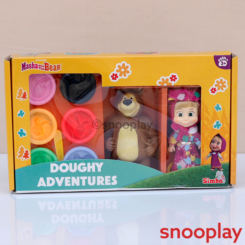 Simba Masha and The Bear Doughy Adventure Play Set (3-6 Years)