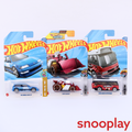 Hot Wheels Set of 3 [HW 265] - Kowloon'd Hypervan, Speed Dozer, '90 Honda Civic EF