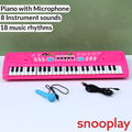 Mattel Original Barbie KD500 Keyboard Piano Set with Microphone | Licensed Toy (3-8 Years)