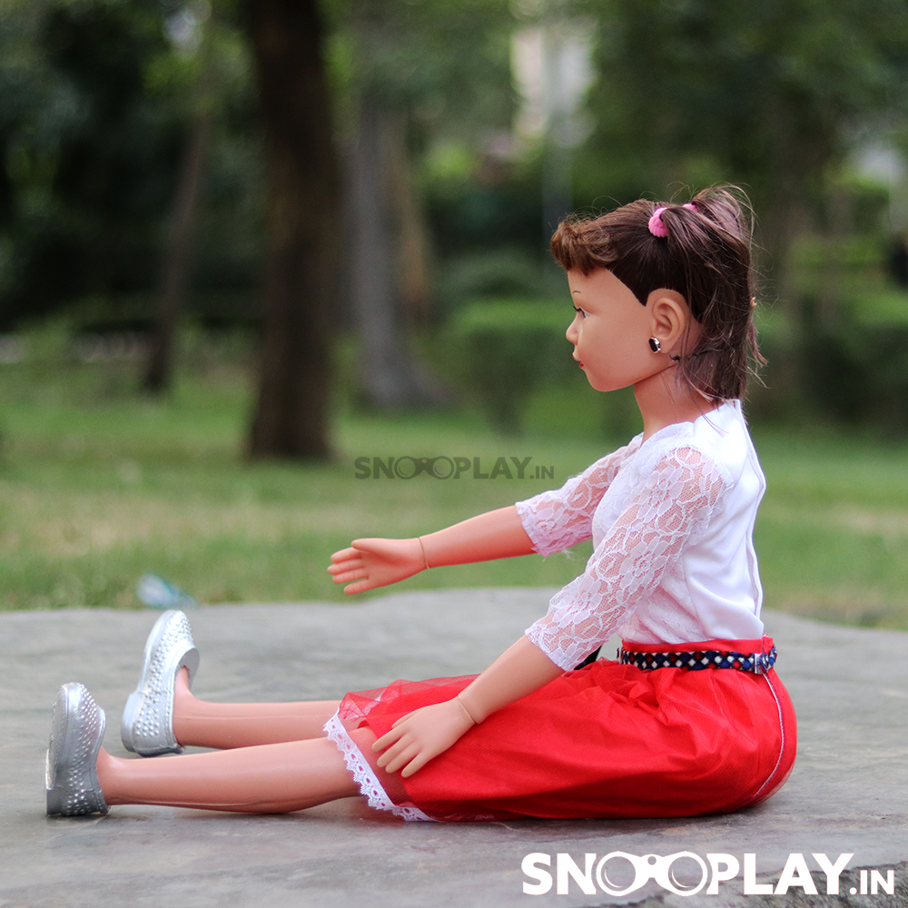 Speedage Saina Doll - 3.2 Feet (3-7 Years)